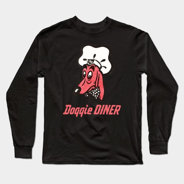 Doggie Diner Long Sleeve T-Shirt by ronwlim